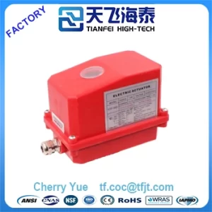 motorised valve actuator