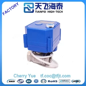 motorized on off valve