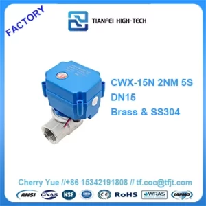 1 2 electric ball valve