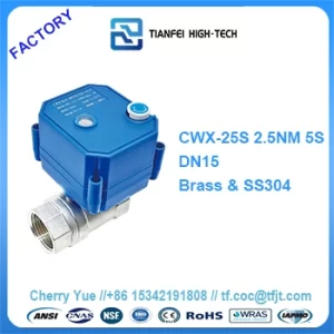 1 2 inch motorized ball valve