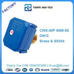 chilled water motorized valve