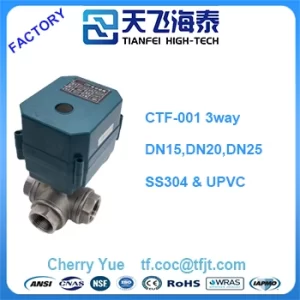 motorized 3 way valve