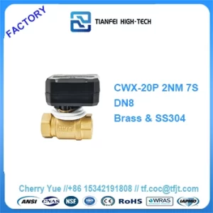 motorized ball valve 1 4