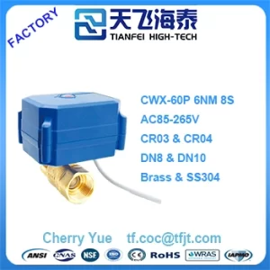 motorized on off valve