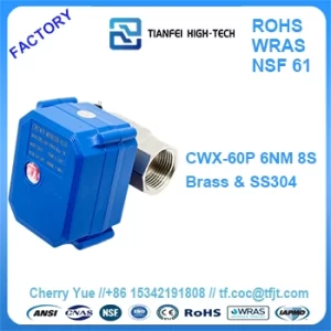 110v motorized ball valve