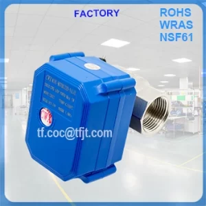 12 válvula de bola eléctrica de voltio 2