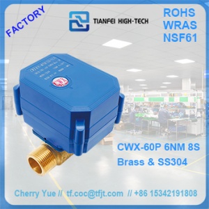 2 way motorized valve