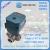 electric 3 way pool valve
