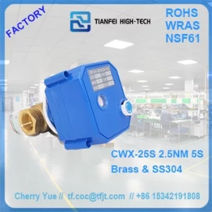 electric two way valve