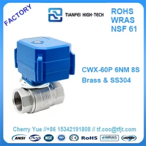motorised ball valve 12v