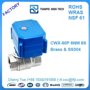 motorized ball valve 24v