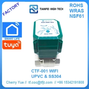 wifi controlled water shut off valve