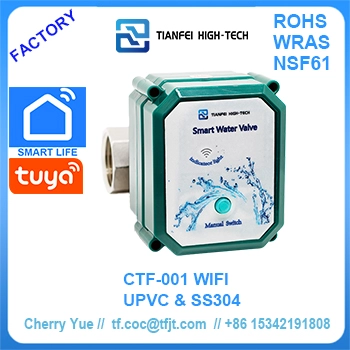 válvula de agua habilitada para wifi