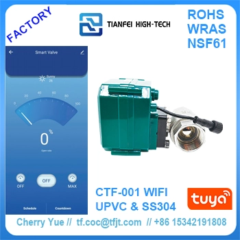 Valve de tuyaux de jardin wifi