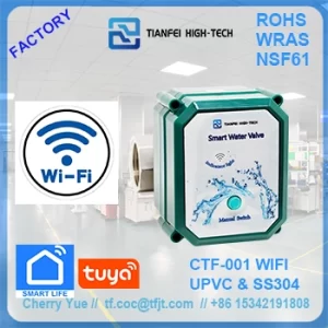 wifi water hose shut off valve