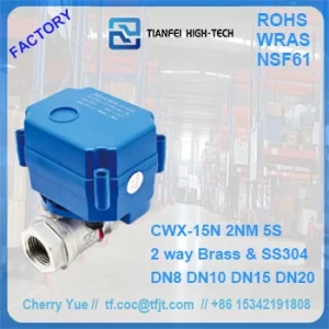 1 2 electric ball valve