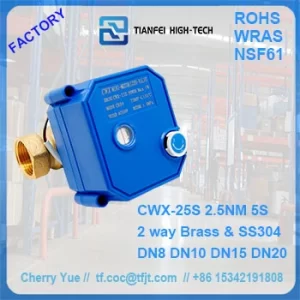 1 2 inch electric ball valve