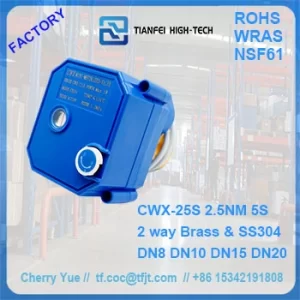 1 2 inch motorized ball valve