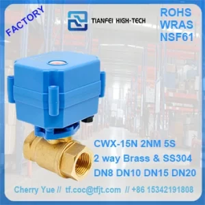 3 4 inch motorized ball valve