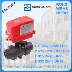 2 motorised ball valve